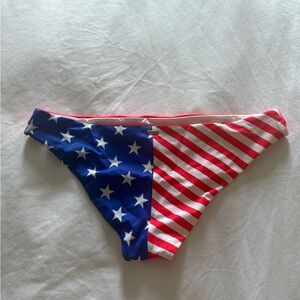 American Flag Bikini Bottom